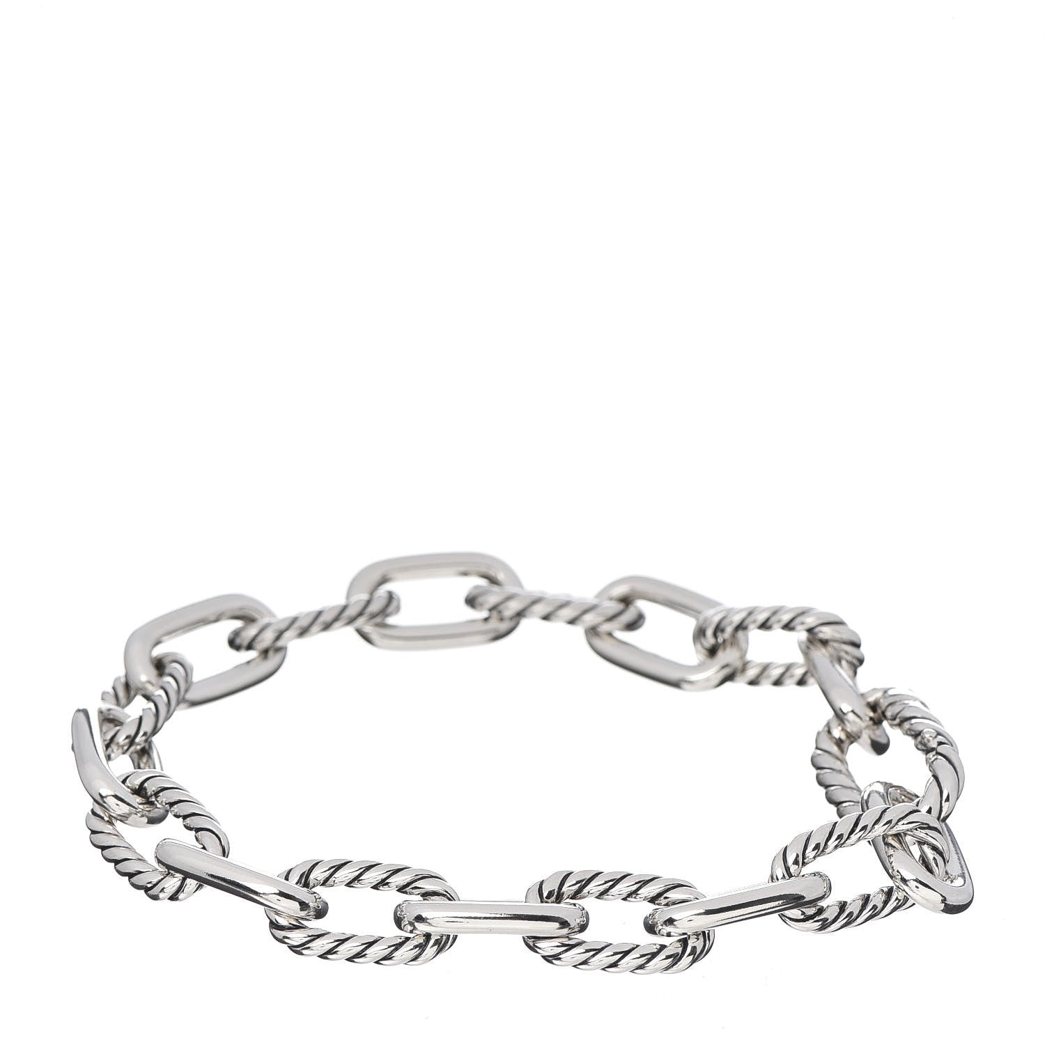 David Yurman Sterling Silver 11mm Madison Chain Bracelet 3 of 4
