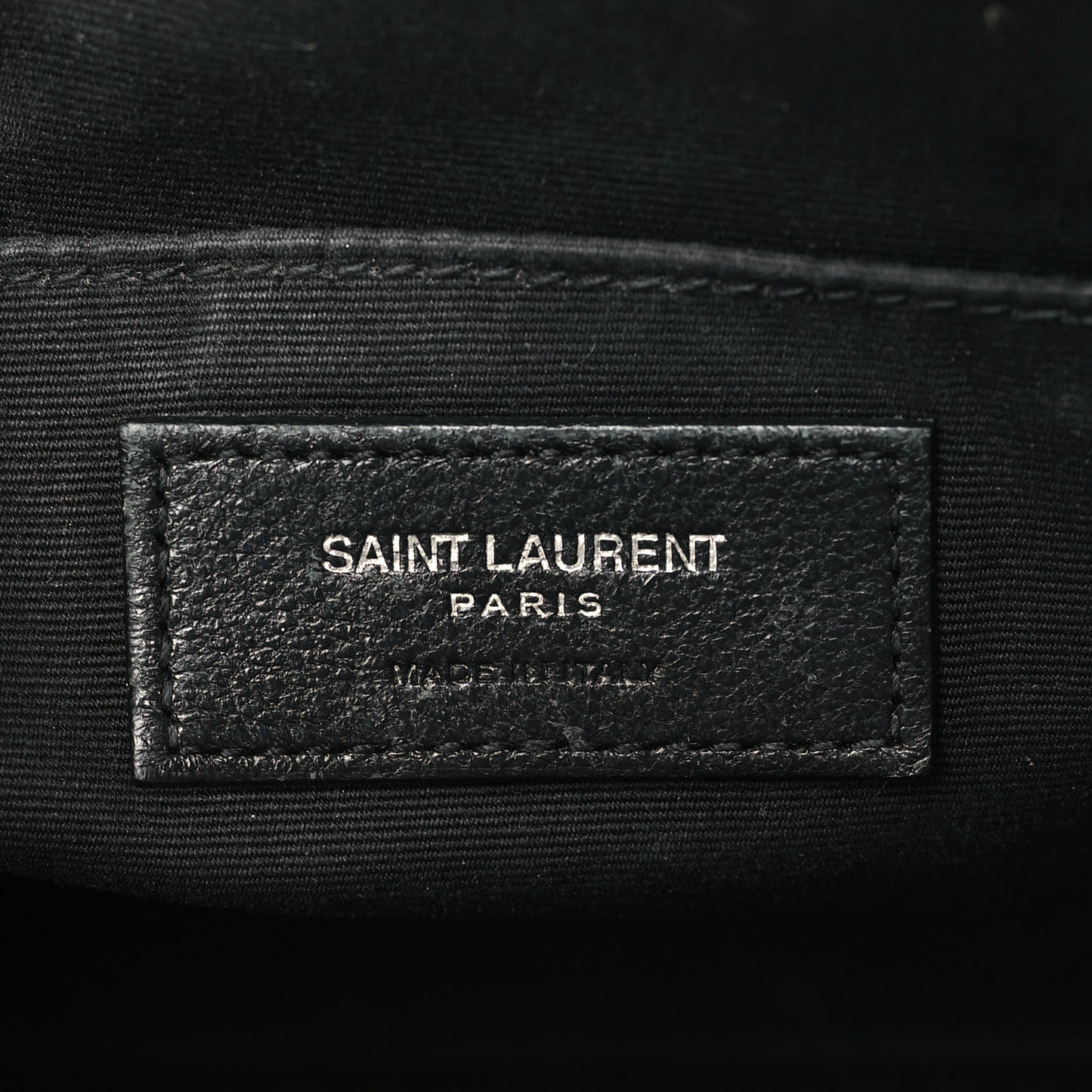 Lambskin Monogram Small Lou Camera Bag Black