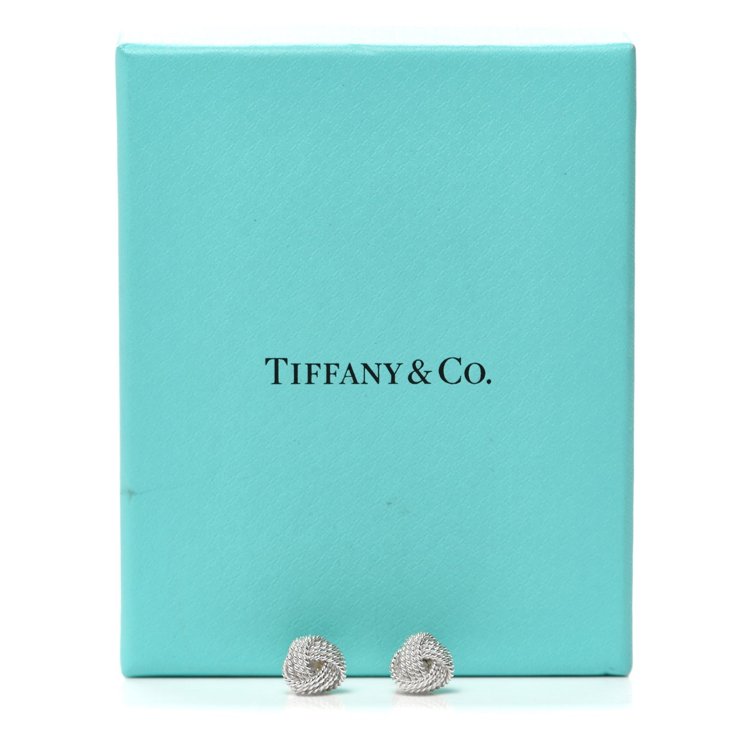 Sterling Silver Twist Knot Earrings