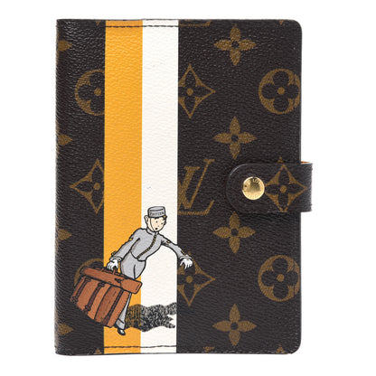 Louis Vuitton Monogram Groom Small Ring Agenda Cover Yellow 1 of 4
