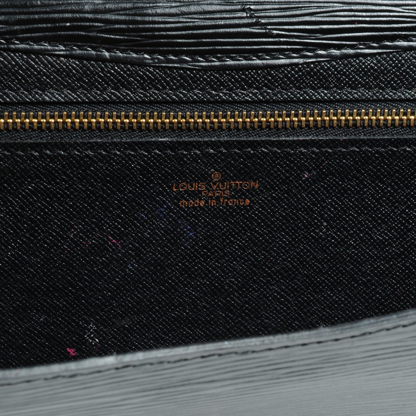 Epi Art Deco Clutch Black