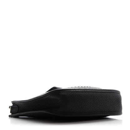 Hermes Taurillon Clemence Evelyne TPM Black 4 of 9