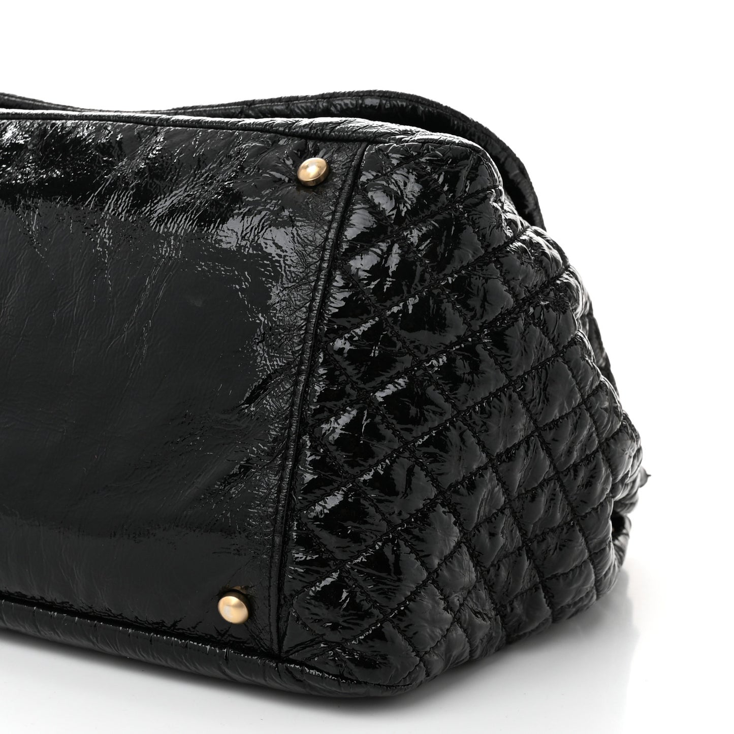 Vinyl XL Rock and Chain Flap Black