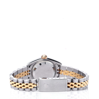 Rolex Stainless Steel 18K Yellow Gold Diamond 26mm Oyster Perpetual Datejust Watch Champagne 79173 3 of 7