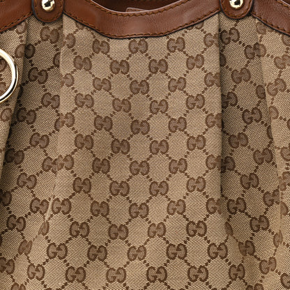 Gucci Monogram Medium Sukey Tote Brown 8 of 10
