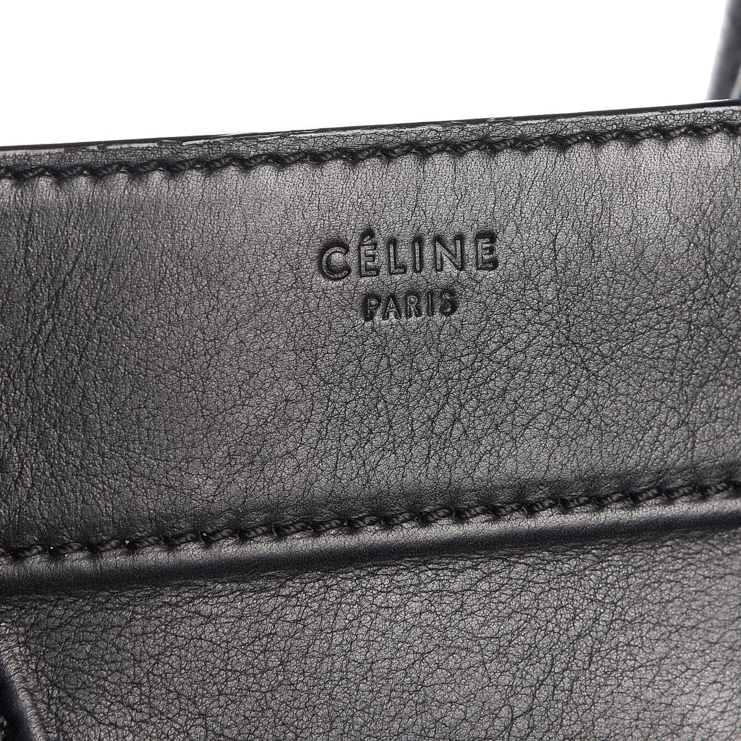 Celine Smooth Calfskin Medium Phantom Luggage Black 5 of 13