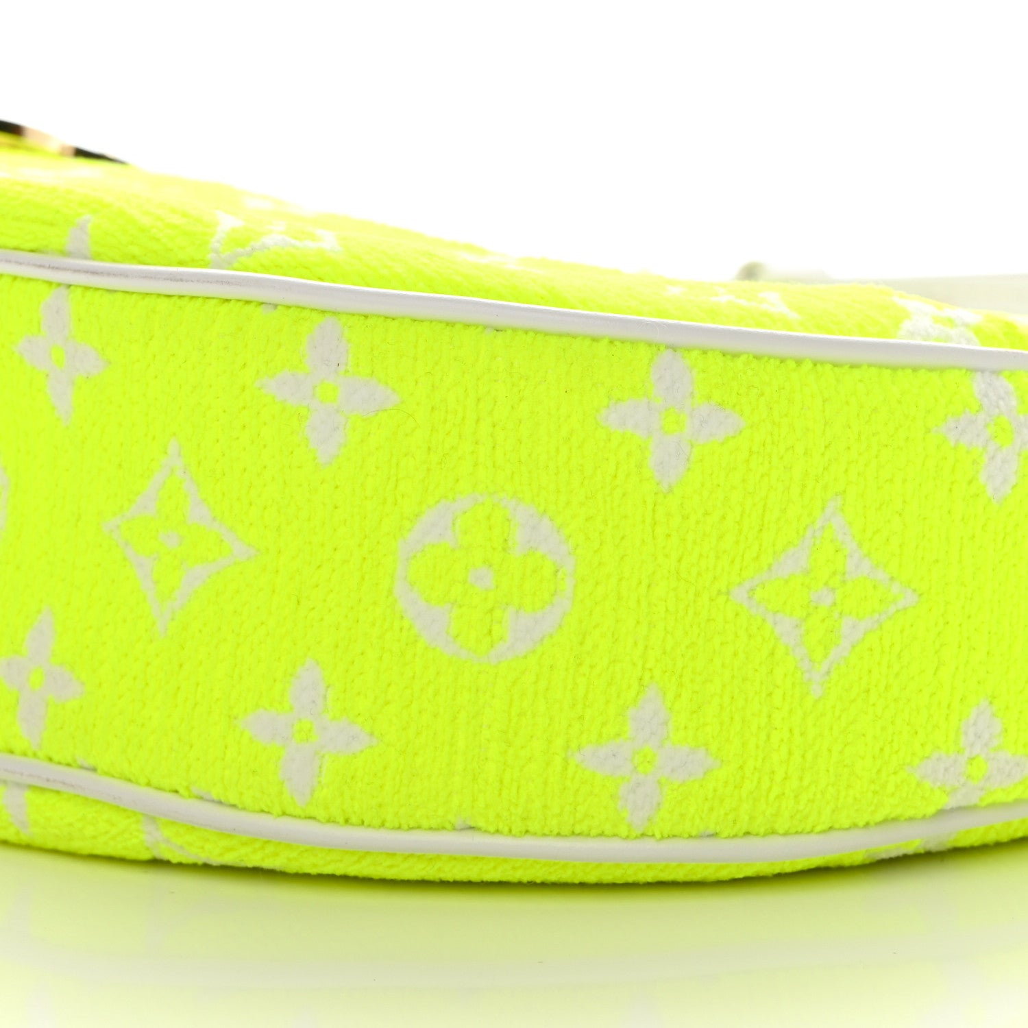 Louis Vuitton Monogram Jacquard Velvet Loop Yellow 8 of 11