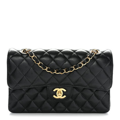 Chanel Caviar Quilted Small Double Flap Black 1 of 11