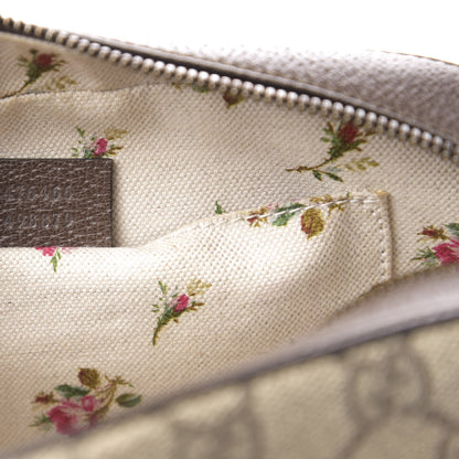 Gucci GG Supreme Monogram Web Neo Vintage Shoulder Bag Beige New Acero Crop 8 of 12