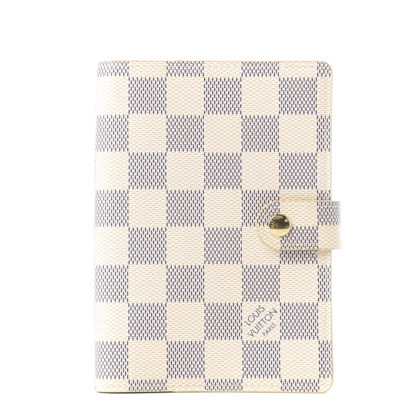 Damier Azur Small Ring Agenda Cover
