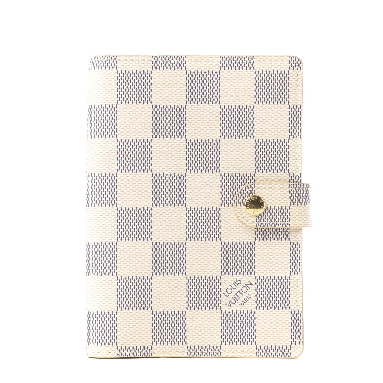 Louis Vuitton Damier Azur Small Ring Agenda Cover 1 of 8