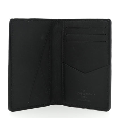 Louis Vuitton Taurillon Monogram Pocket Organizer Black 5 of 6