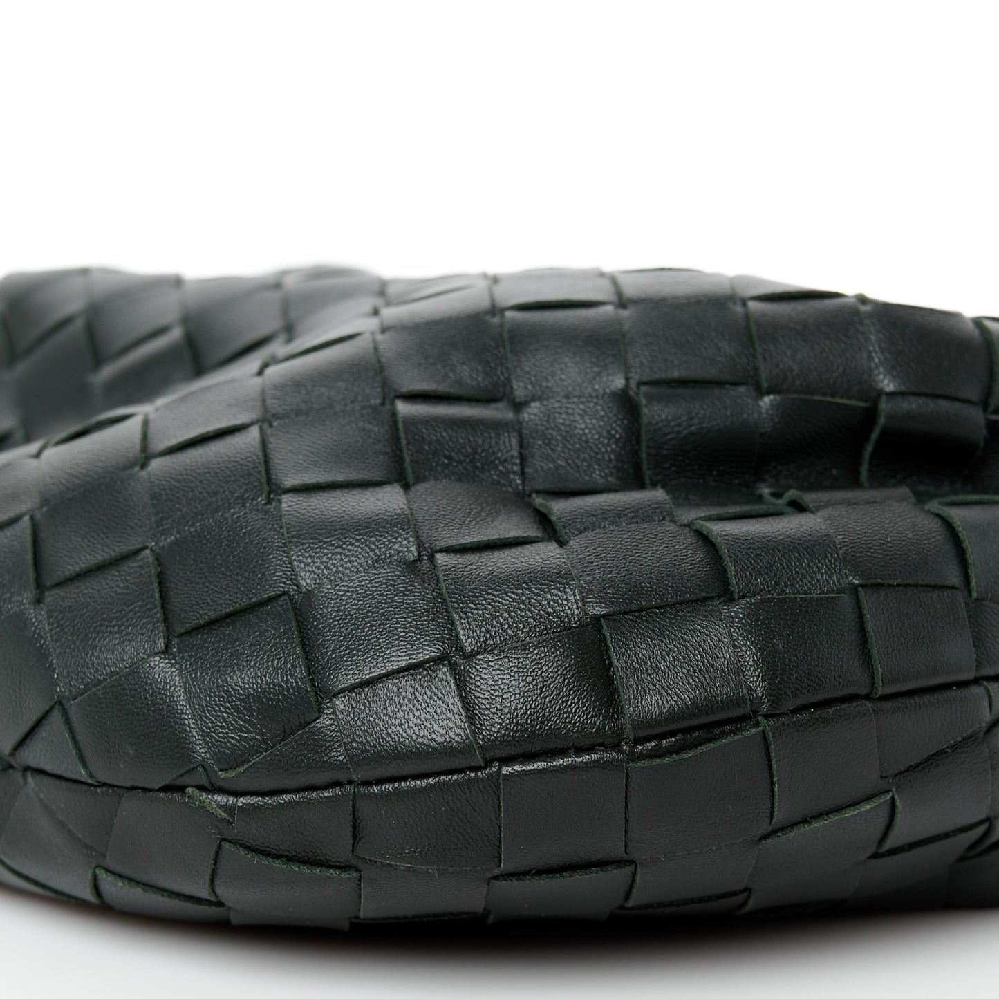 Nappa Intrecciato Mini Jodie Dark Moss