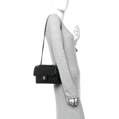 Chanel Lambskin Quilted Small Double Flap Black 2 of 10