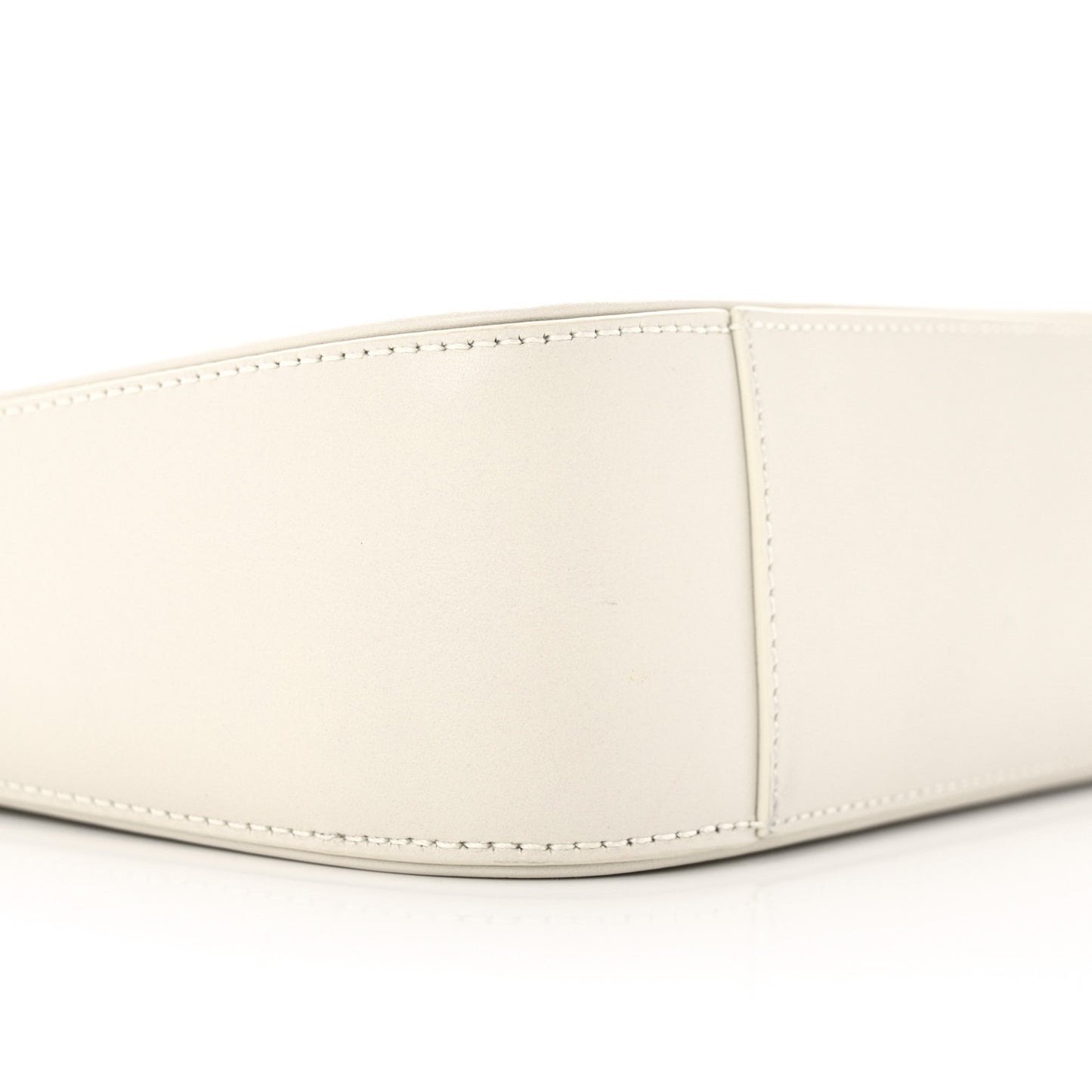 Smooth Calfskin Le 5 A 7 Hobo Blanc Vintage