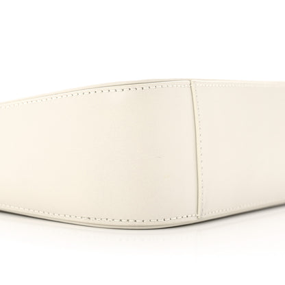 Saint Laurent Smooth Calfskin Le 5 A 7 Hobo Blanc Vintage 9 of 25