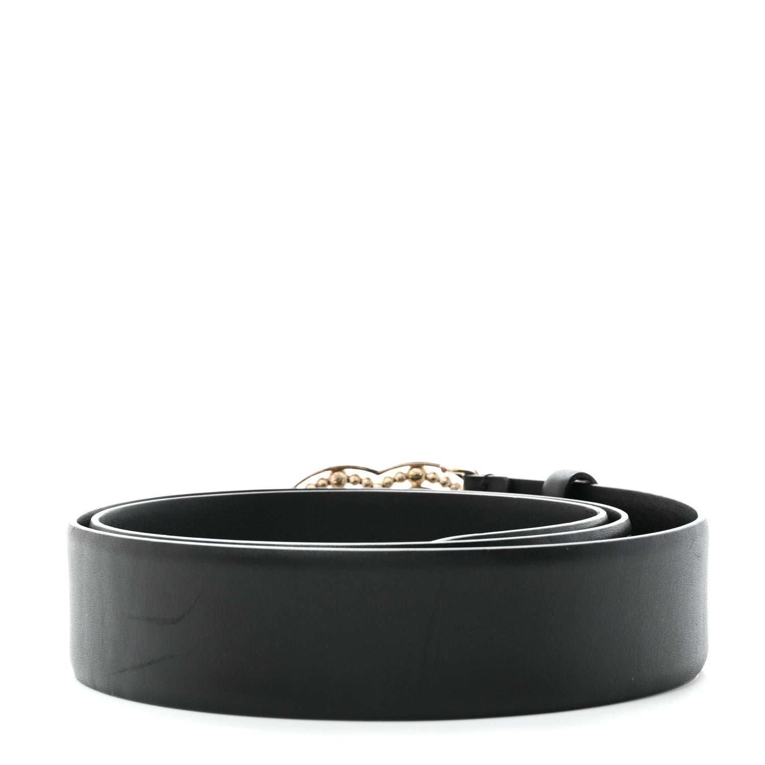 Chanel Pearl Crystal Sparkling Pearls CC Belt 90 36 Black 2 of 7