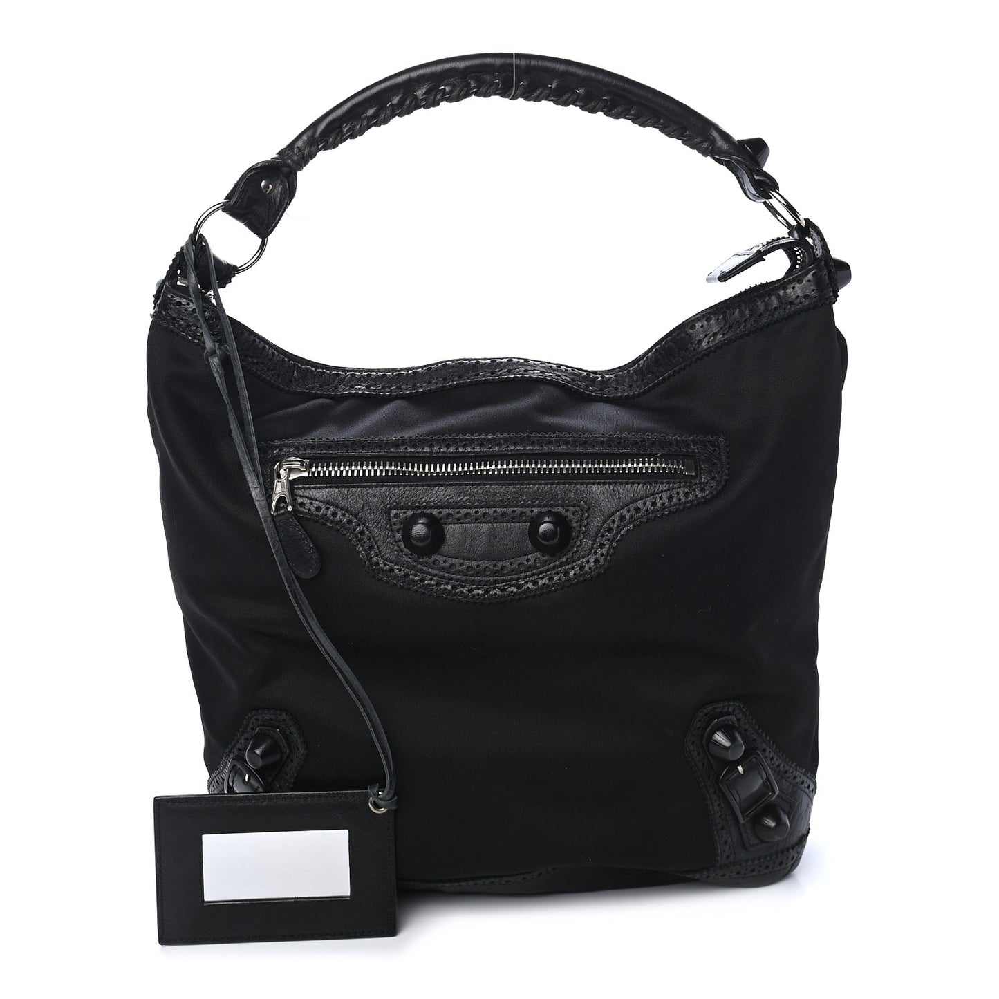 Jersey Giant Brogues Hardware Day Hobo Black