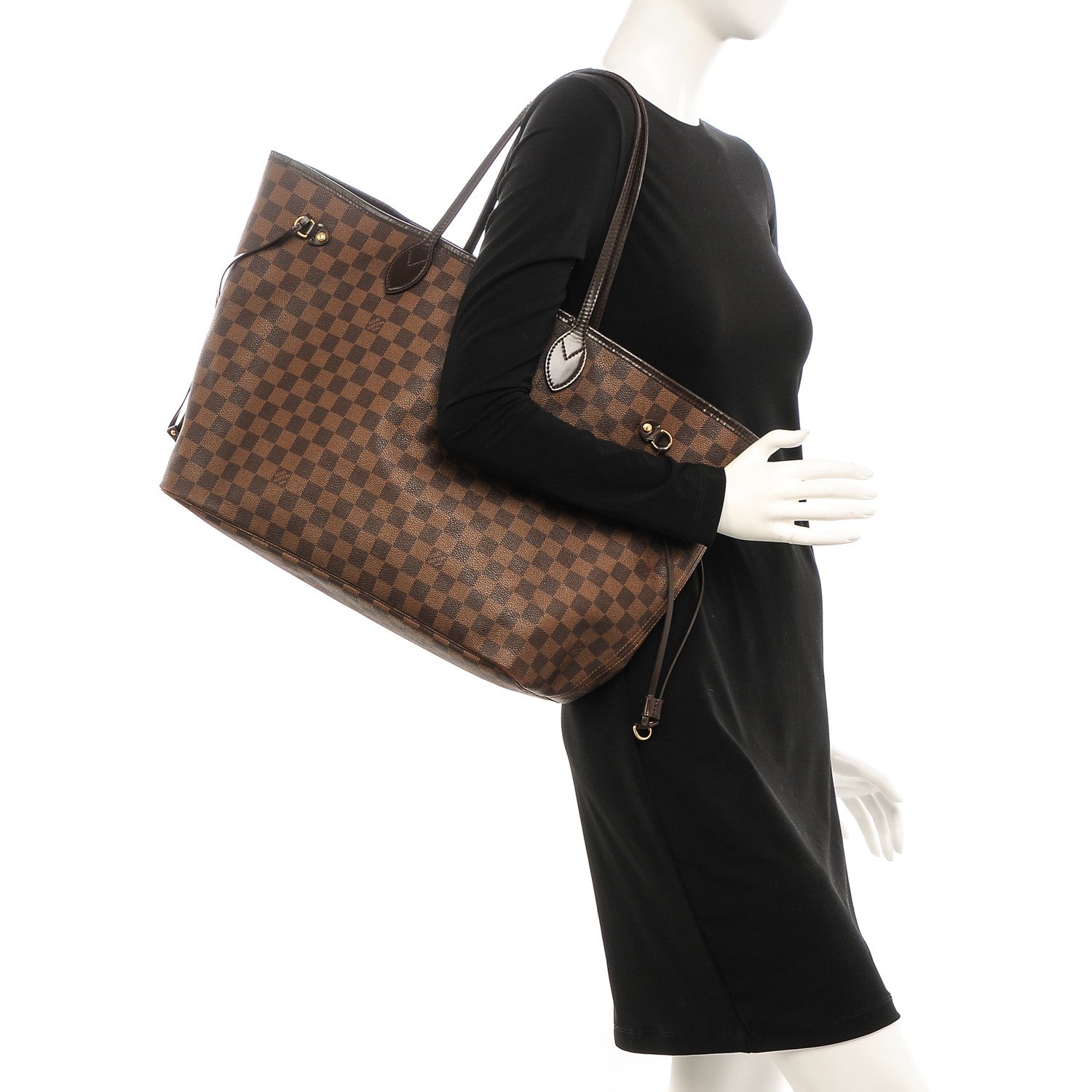 Louis Vuitton Damier Ebene Neverfull GM 2 of 6
