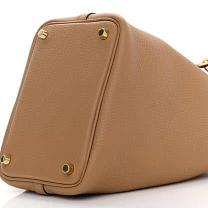 Hermes Taurillon Clemence Picotin Lock 18 PM Chai 11 of 12
