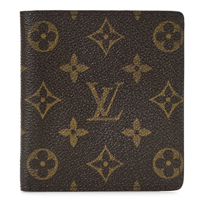 Louis Vuitton Monogram Mens Billfold Wallet 10 Credit Card Slots 1 of 8