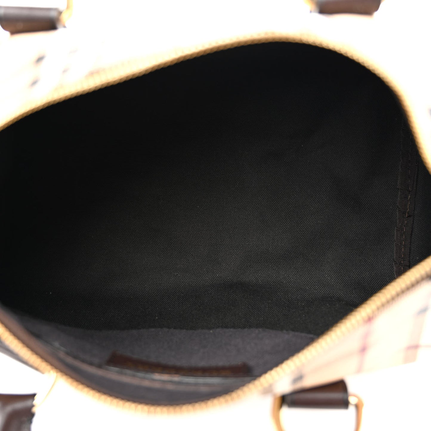 Haymarket Check Small Chester Bowling Bag Chocolate