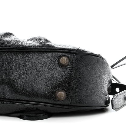 Balenciaga Agneau Arena Monochrome Small Le Cagole Shoulder Bag Black 9 of 9