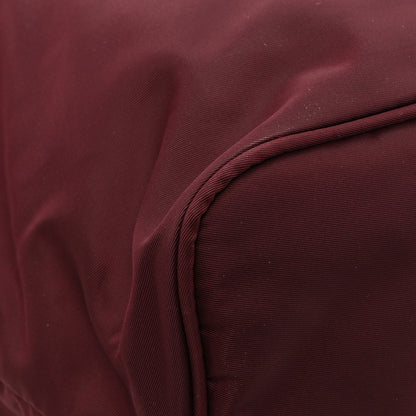 Prada Tessuto Nylon Saffiano Tote Bordeaux Etrusco 11 of 13