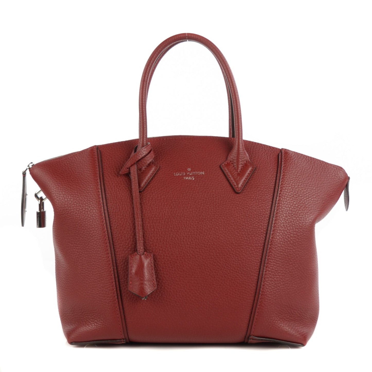 Cuir Taurillon Soft Lockit PM Griotte