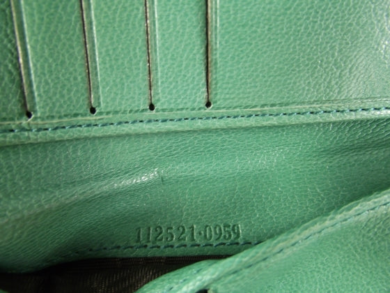 Gucci Leather Bamboo French Wallet 10 of 11