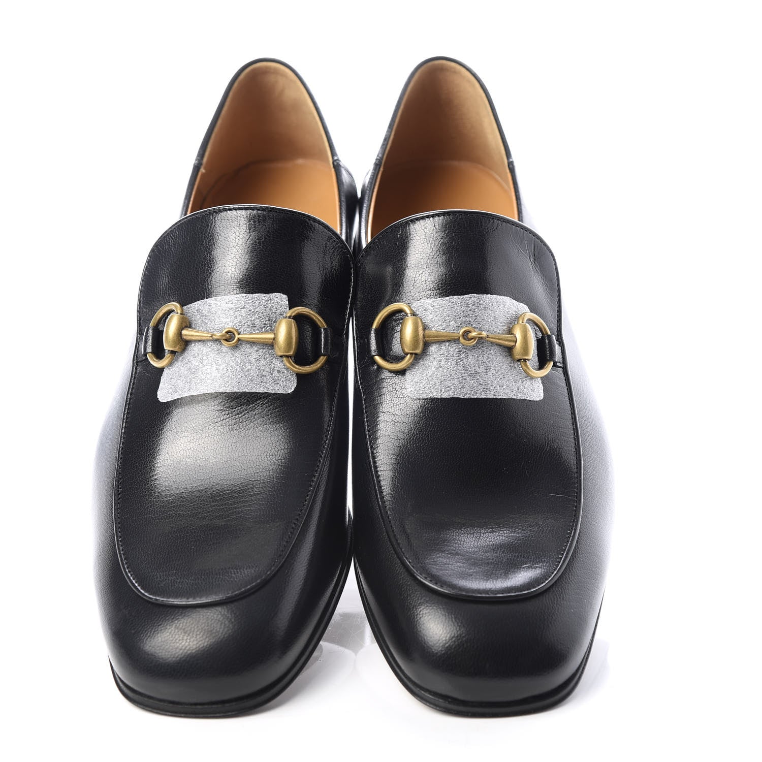 Gucci Goatskin Mens Horsebit Loafers 8 Black 5 of 11