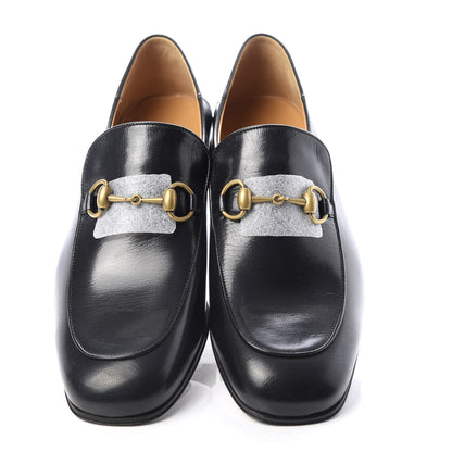 Gucci Goatskin Mens Horsebit Loafers 8 Black 5 of 11