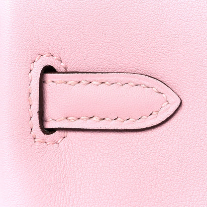 Hermes Swift Birkin 25 Rose Sakura 9 of 35