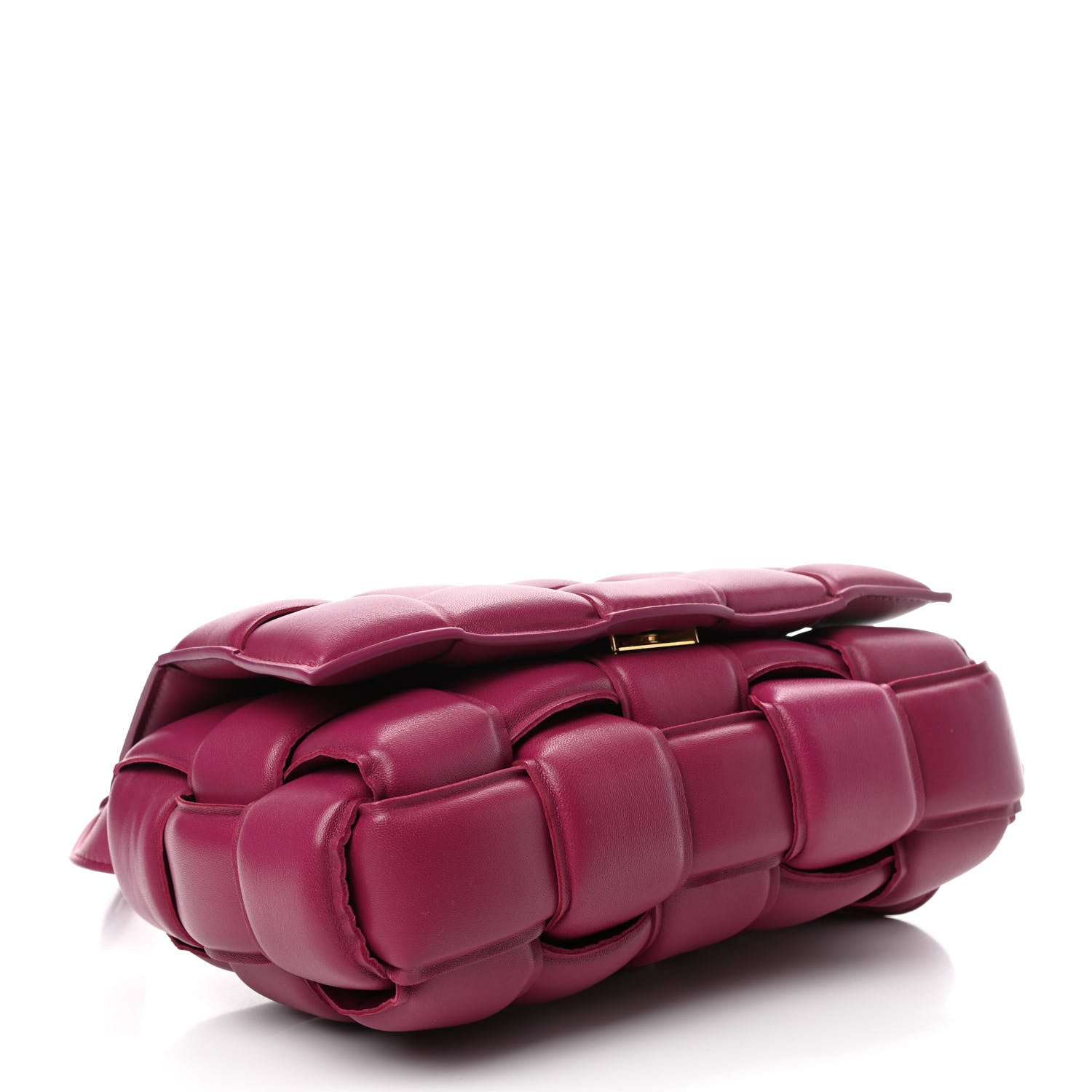 Bottega Veneta Nappa Maxi Intreccio Padded Cassette Crossbody Bag Cinnabar 3 of 4