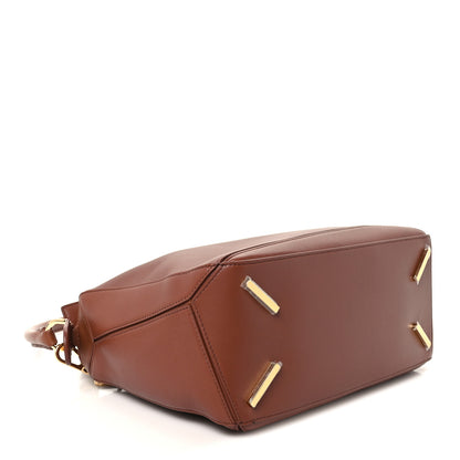 Loewe Nappa Lambskin Medium Featherlight Puzzle Bag Pecan 3 of 10