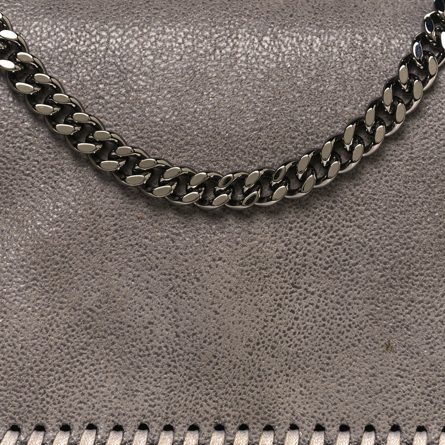 Shaggy Deer Falabella Crossbody Bag Light Grey