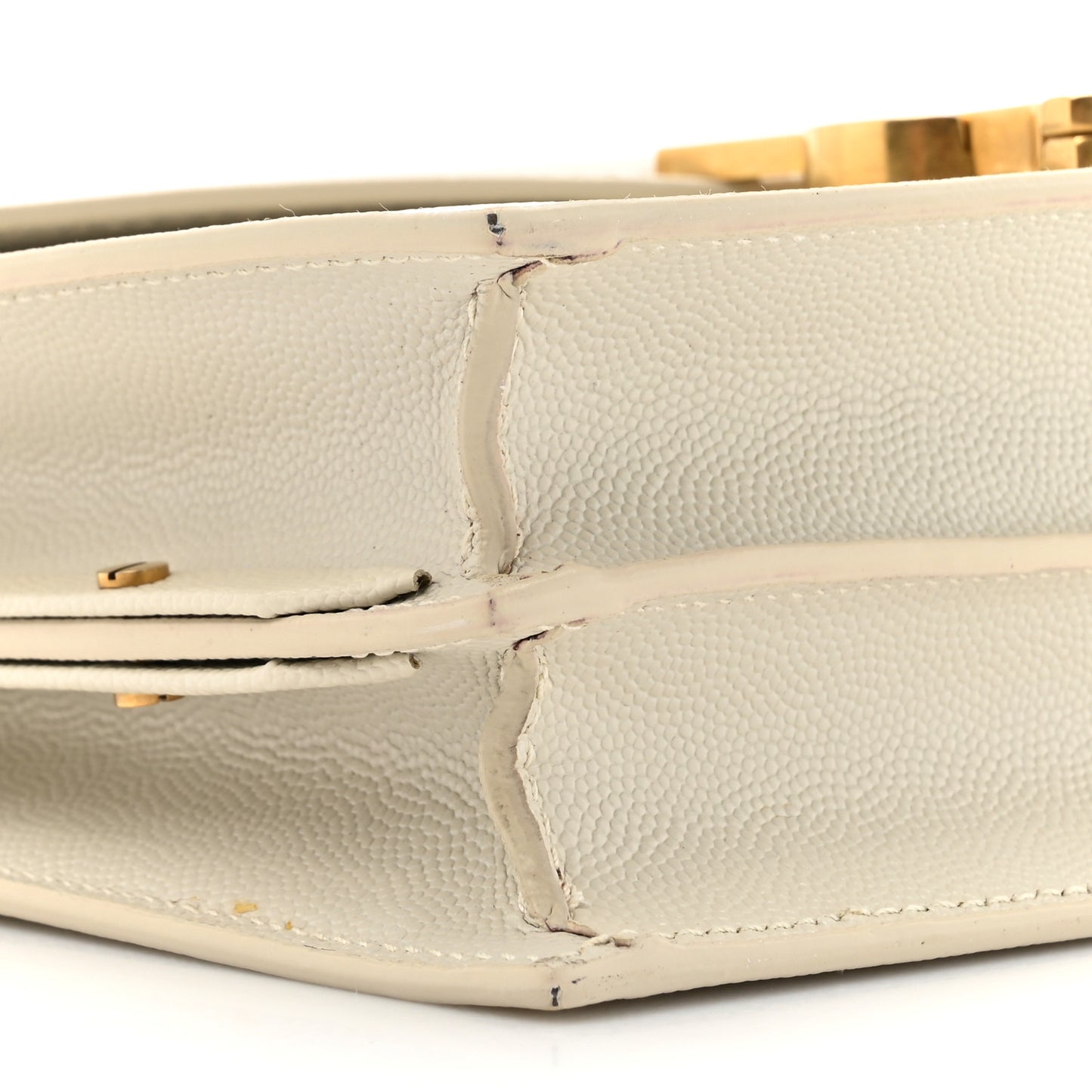 Grain De Poudre Monogram Cassandra Clasp Bag Crema Soft