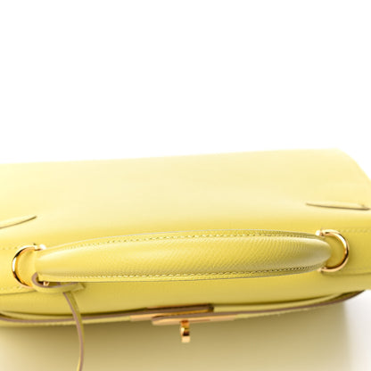 Hermes Epsom Kelly Sellier 28 Lime 31 of 36