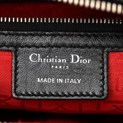 Christian Dior Lambskin Cannage Large Lady Dior Black 6 of 13