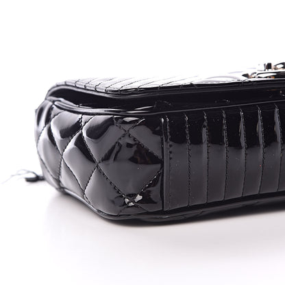 Chanel Patent Quilted Small Coco Boy Flap Black 9 of 12