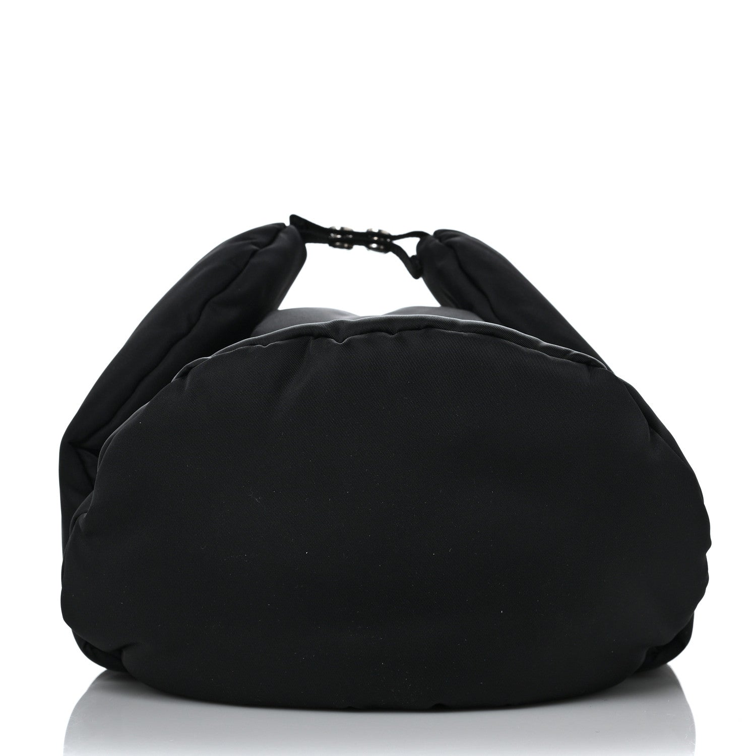 Prada Nylon Ear Flap Hat M Black 2 of 8