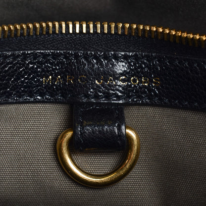 Marc Jacobs Lacquered Goatskin Quilted Class Satchel Black 6 of 7