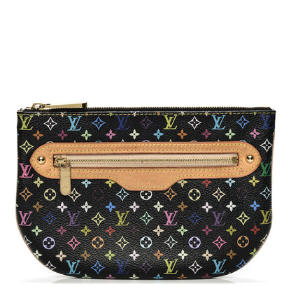 Louis Vuitton Monogram Multicolor Pochette Plate GM Black 1 of 7