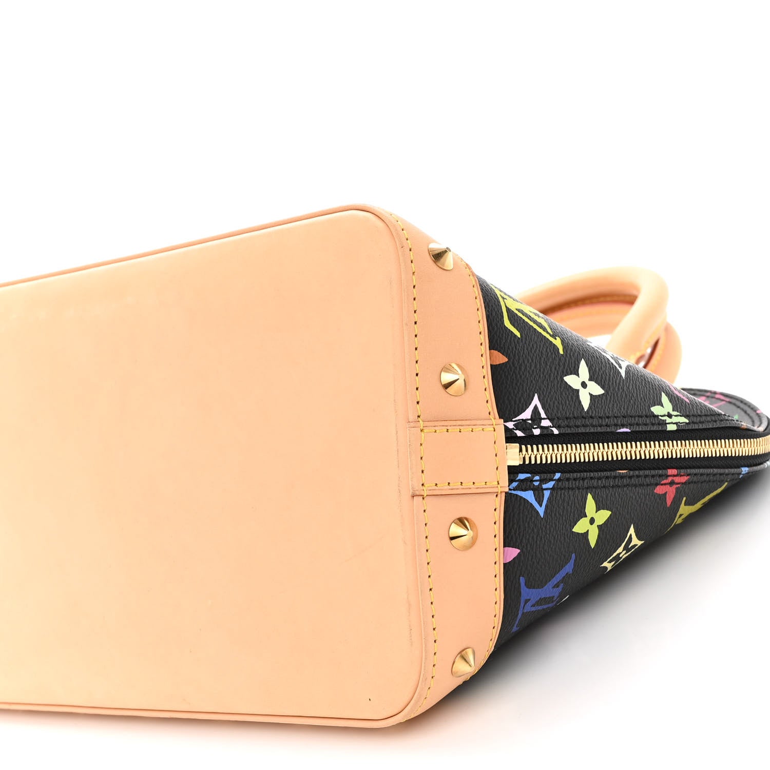 Louis Vuitton LOUIS VUITTON Monogram Multicolor Alma Black 9 of 9