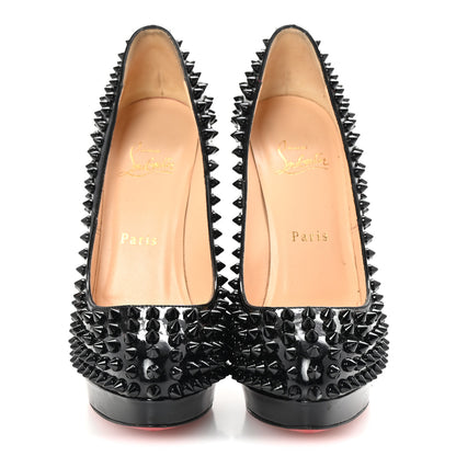 Christian Louboutin Patent Alti Spikes 160 Pumps 36.5 Black 3 of 8