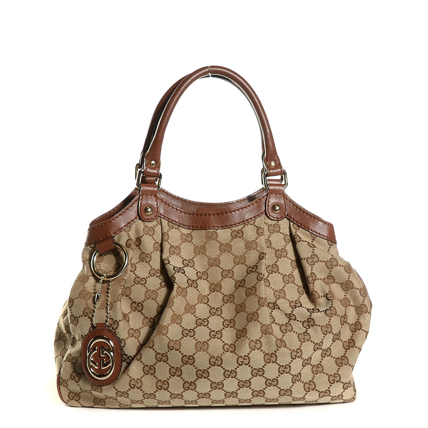 Gucci Monogram Medium Sukey Tote Brown 1 of 9