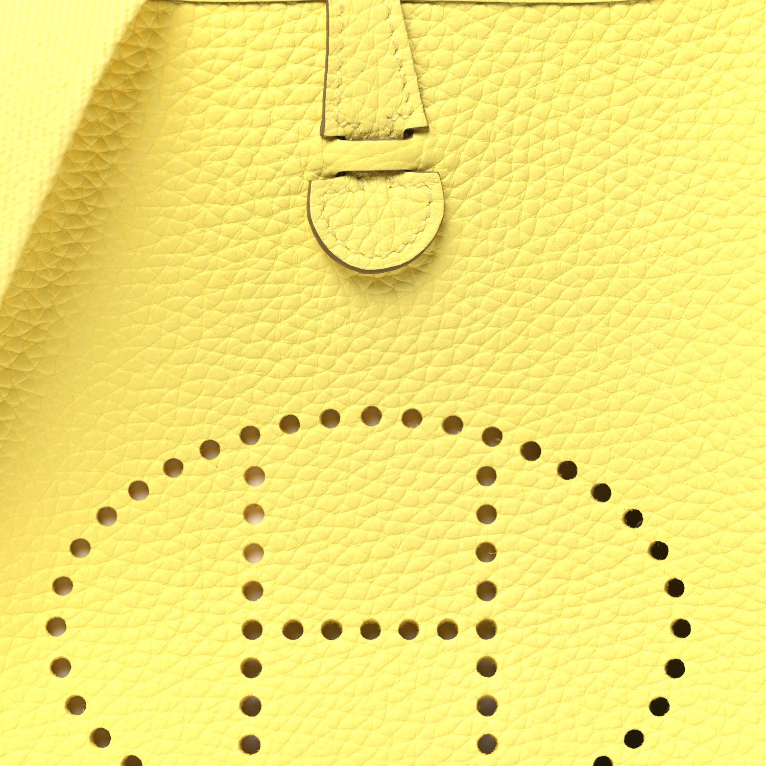Hermes Taurillon Clemence Evelyne TPM Limoncello Limoncello 8 of 10