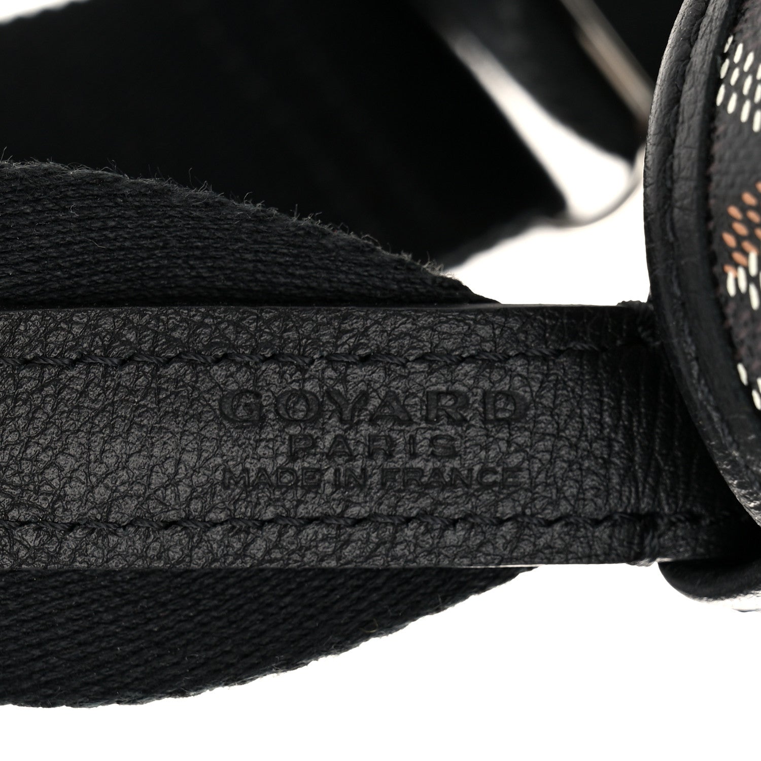 Goyard Goyardine Capetien Messenger Bag Black 8 of 10