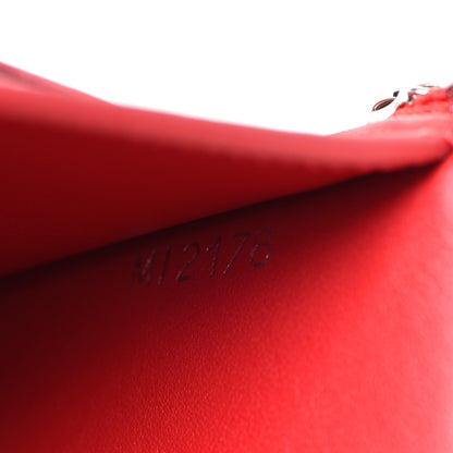 Louis Vuitton Taurillon Capucines Compact Wallet Rubis 6 of 6