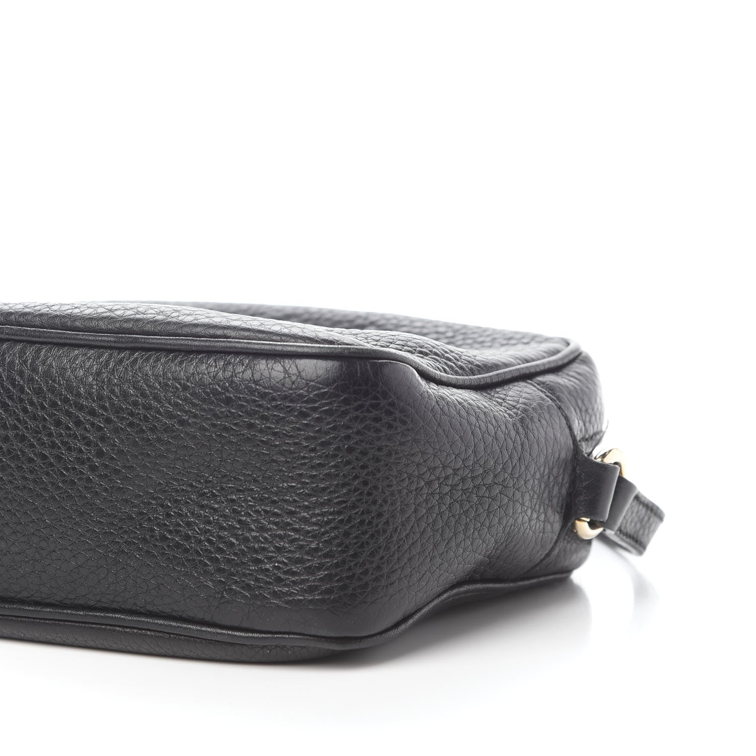 Gucci Pebbled Calfskin Small Soho Disco Bag Black 9 of 12
